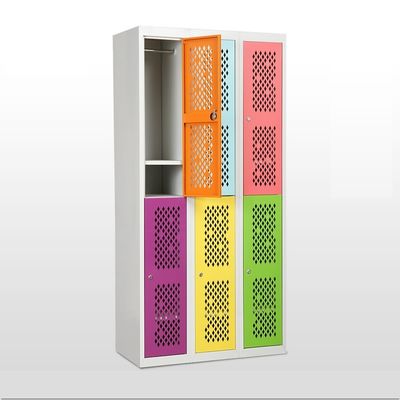 Military Wire Mesh Storage Locker Weapon Storage Cabinets , Large Locking Metal Cabinet 