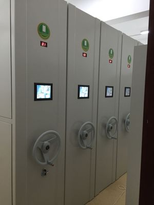 Electrical Powder Intelligent High Density Storage System , Mobile File Storage Systems
