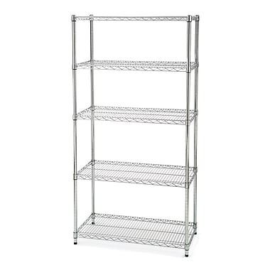Heavy Duty Commercial Adjustable Metal Wire Shelving Unit Food Storage Racks