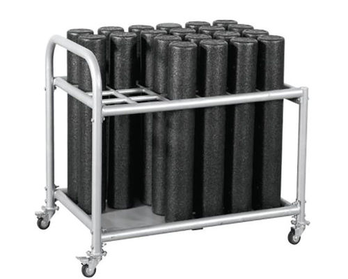 Yoga Mat Fom Rolling Wire Shelving Units , Commercial Storage Racks With Wheels