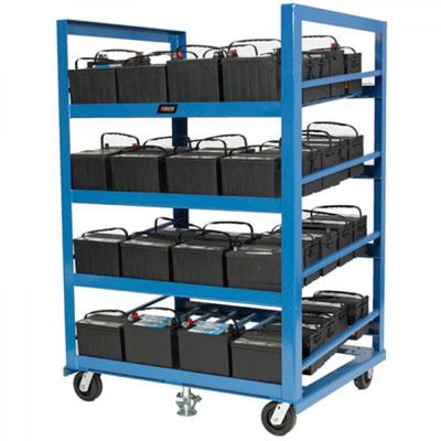 Wire Mesh Heavy Duty Battery Storage Rack Solar Energy Storage System