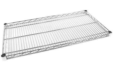 Zinc Steel Commercial Wire Shelving Storage Rack 4 Shelf For Refrigerated Warehouse
