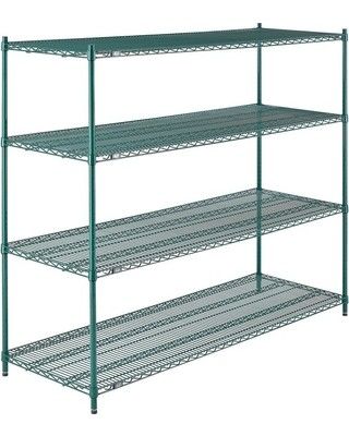 Quick And Easy Assembly Commercial Wire Shelving For Mushrooms Growth