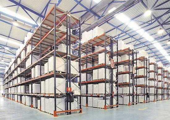 Beam Type Industrial Pallet Racks Suits for Single Species Products