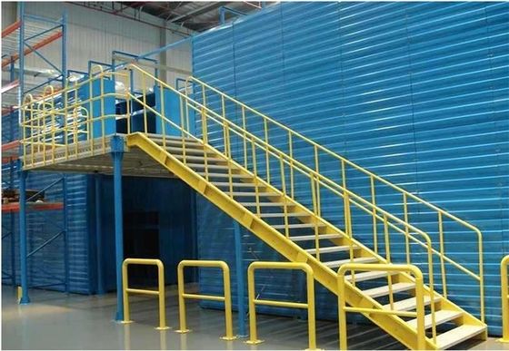 Double Layer Heavy Duty Racking Mezzanine Building For Supermarket