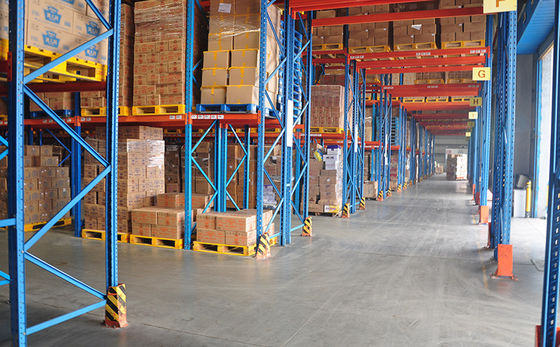 Four Levels Heavy Duty Storage Racks For Garments Custom Width And Depth