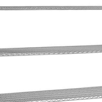 Carbon Steel Metal Restaurant Shelving Hygienic Unit (18" X 48" X 72")