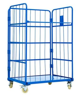 A Frame Secure Nestable Roll Containers 300 - 500KG Loading Capacity
