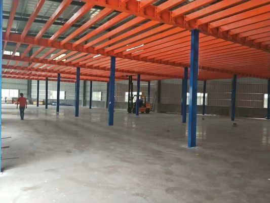 Warehouse Heavy Duty Storage Racks Steel Plate Industrial Mezzanine Flooring Systems