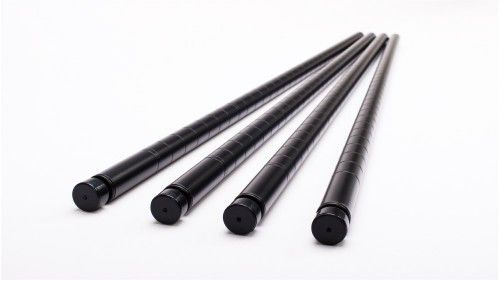 Office Supplies Metal Storage Shelves Heavy Duty Adjustable 4 Tier Wire Rack