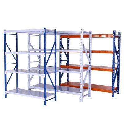 Big Wide Span Shelving For Garment Fabric Storage / Medium Duty Rack