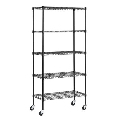 Standard Sizes  Wire Rack Unit Display Metal Storage Shelves 250kg / Layer