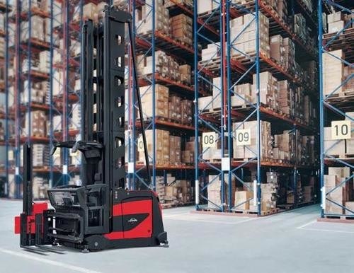 Wood Plate / Steel Plate VNA Very Narrow Aisle Heavy Duty Rack