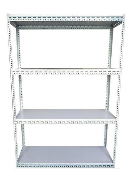 Thicken Angle Steel Wide Span Storage Racks / 4 Tier Beam Shelf For Hair Dryer