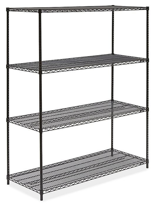 NSF Commercial Wire Shelving Unit 18" X 42" / Steel Vegetable Storage Rack
