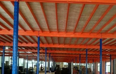 Space Saving Mezzanine Floor Planks Two Layers Marine Polywood Steel Plate
