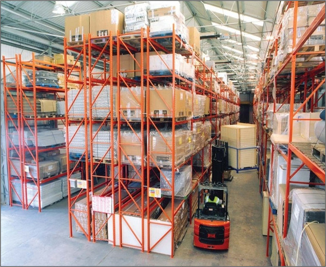 High Capacity Double Deep Pallet Racking Adjustable Shelf Height