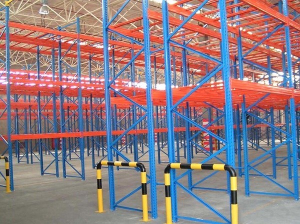 Easy Assemble Heavy Duty Selective Pallet Rack Adjustable Steel Structure