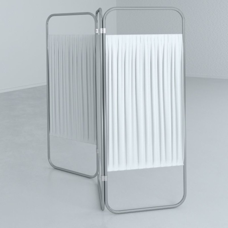 Removable Medical Privacy Screen With Panel For Hospital COVID-19